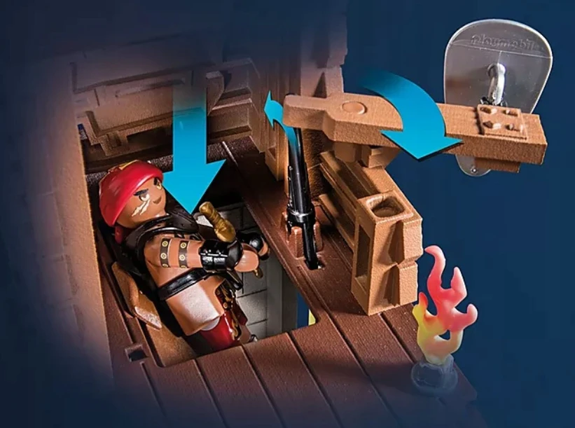 PLAYMOBIL NOVELMORE Kovos vagonas 71298
