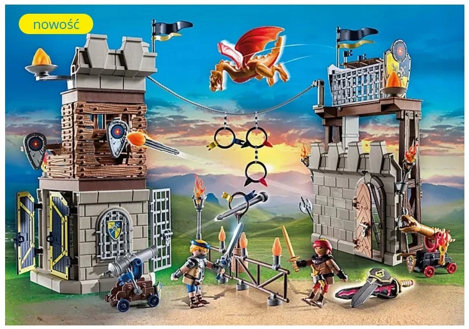 PLAYMOBIL NOVELMORE Kovos vagonas 71298