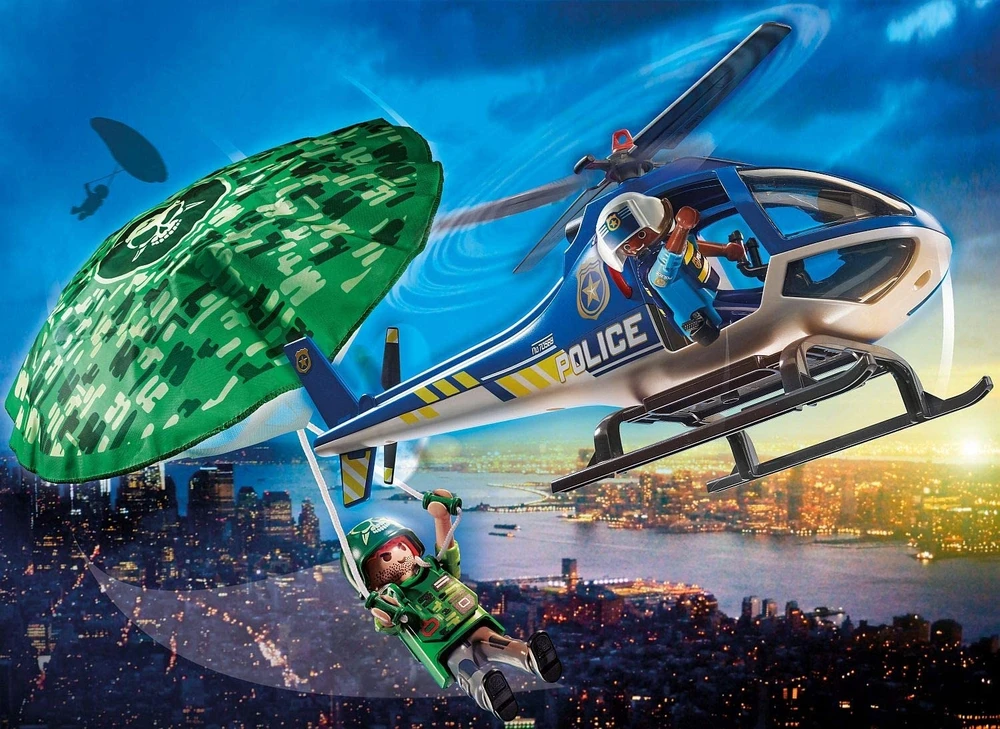 70569 PLAYMOBIL® City Action, Policijos misija: paieška su parašiutu