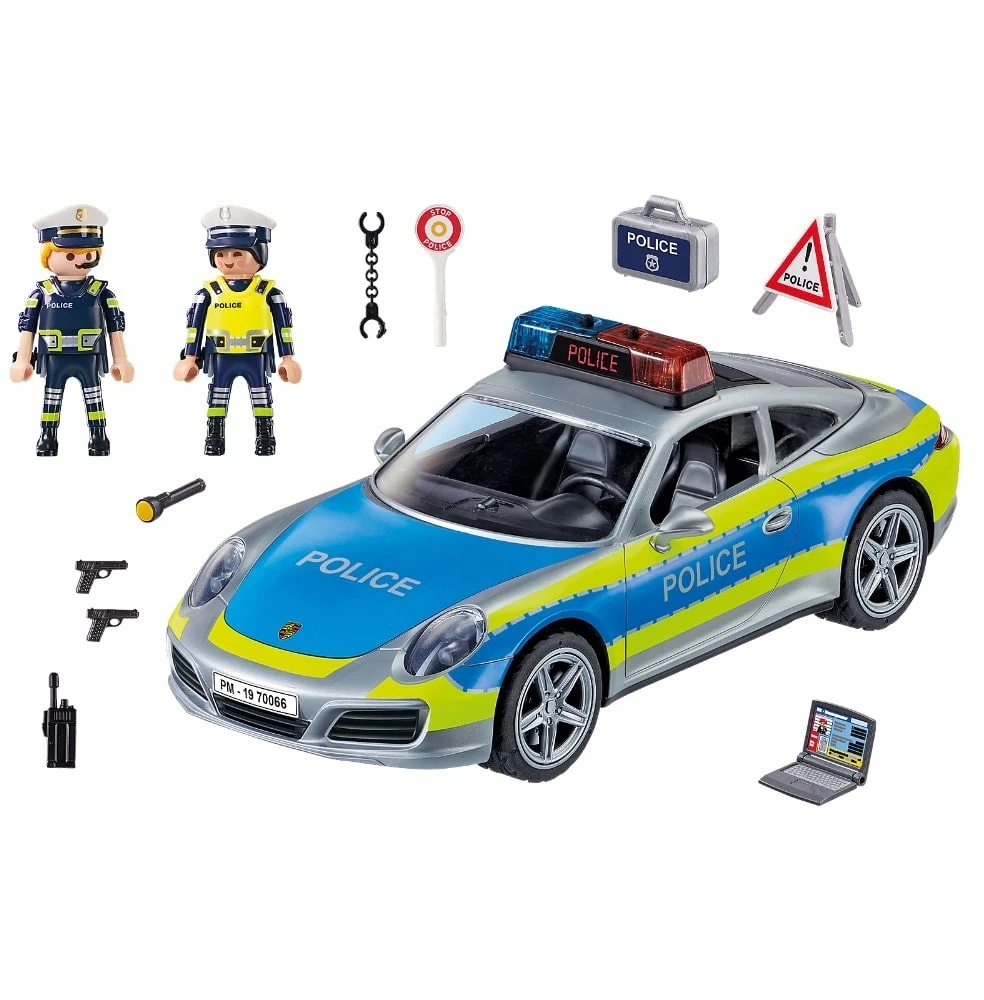 Playmobil Porsche 911 Carrera 4S policijos policijos automobilis 70067