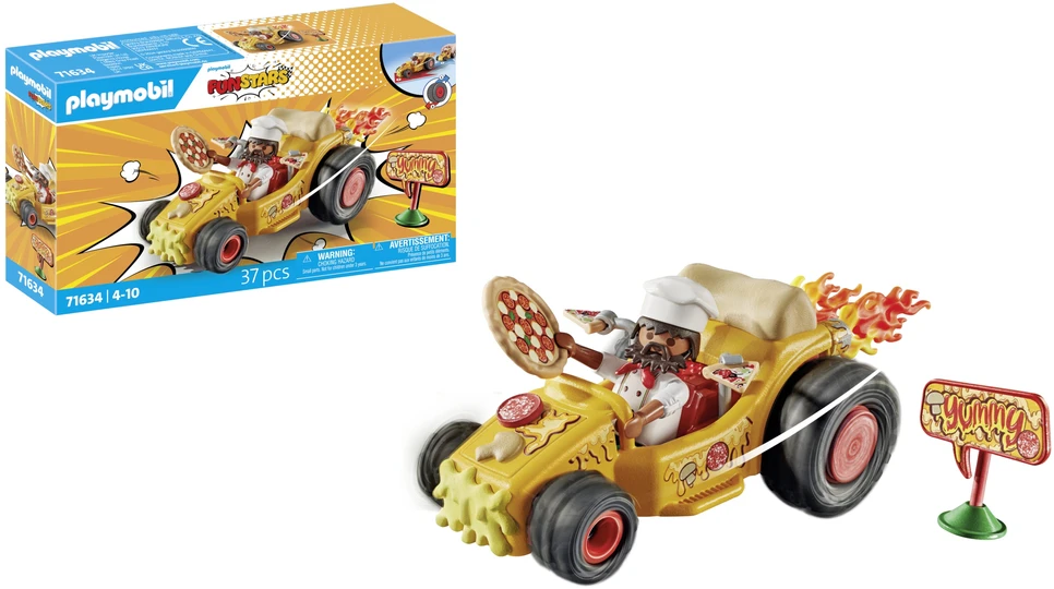 Konstruktorius Playmobil Racing Pizza 71634