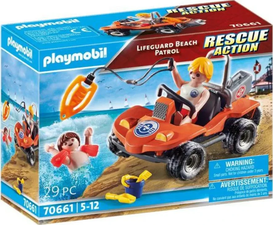 PLAYMOBIL Rescue Action 70661 paplūdimio gelbėtojas