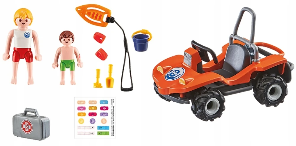 PLAYMOBIL Rescue Action 70661 paplūdimio gelbėtojas