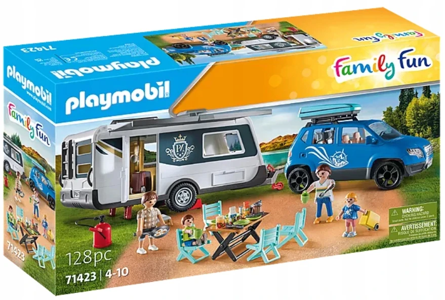 Playmobil Family & Fun 71423 Karavanas ir karavanas