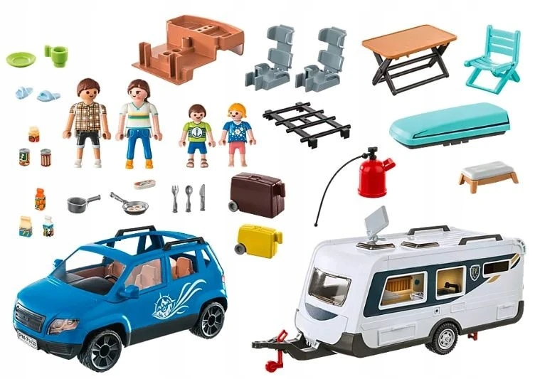Playmobil Family & Fun 71423 Karavanas ir karavanas