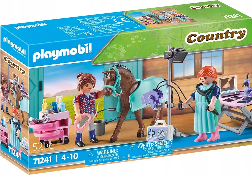 PLAYMOBIL ŠALIS 71241 MRS. VETERINARAS