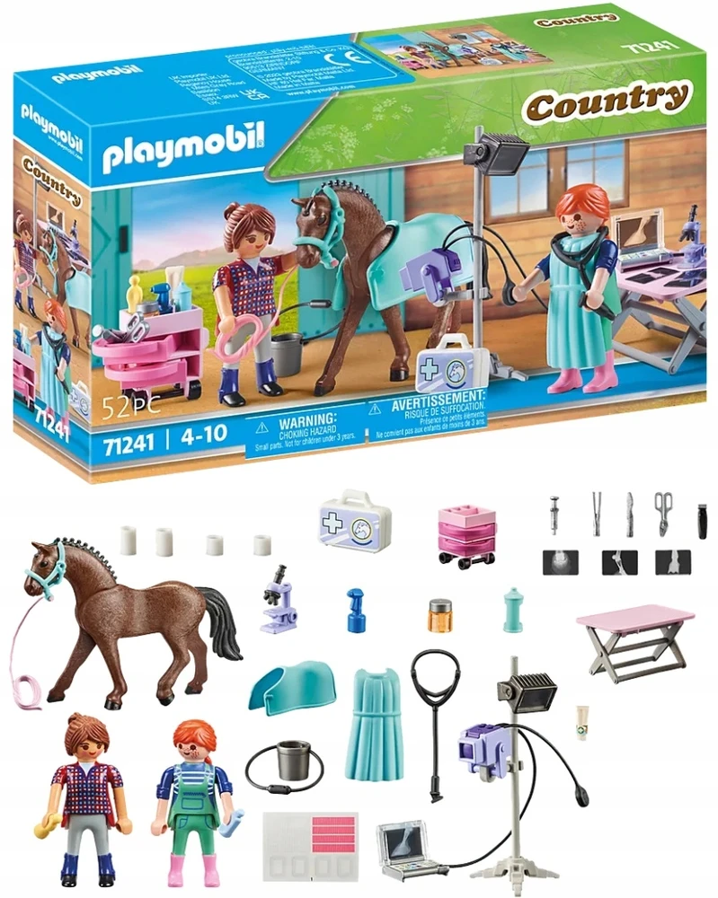 PLAYMOBIL ŠALIS 71241 MRS. VETERINARAS