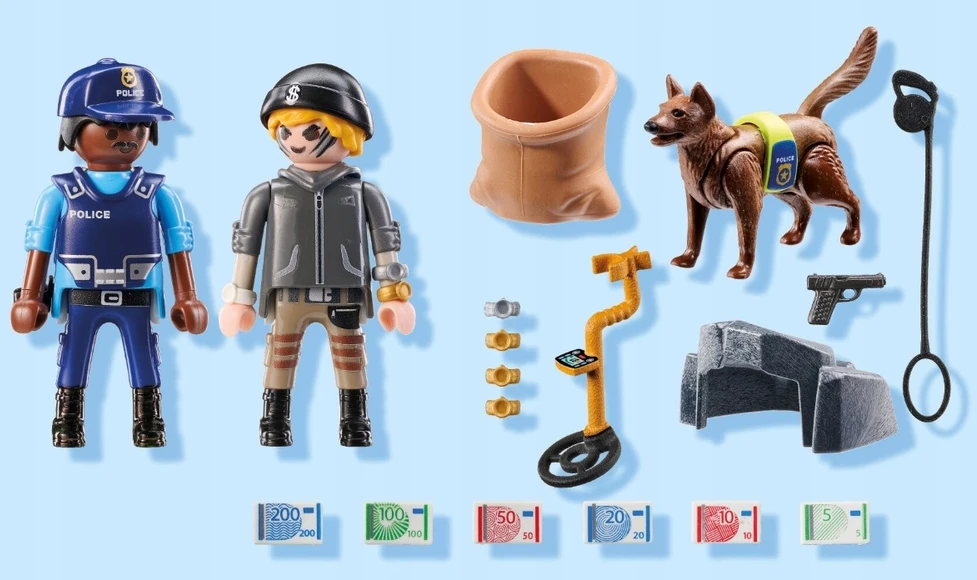 „Playmobil Action Heroes“ 71731 Šuns paieškos seklys