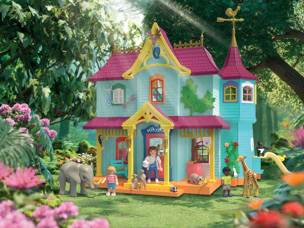 PLAYMOBIL - Gyvūnai ir draugai: Gyvūnų dvaras (71852)