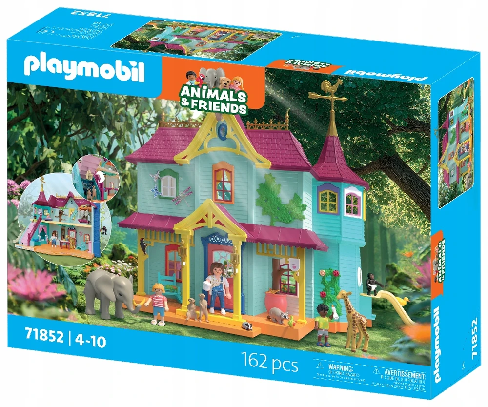 PLAYMOBIL - Gyvūnai ir draugai: Gyvūnų dvaras (71852)