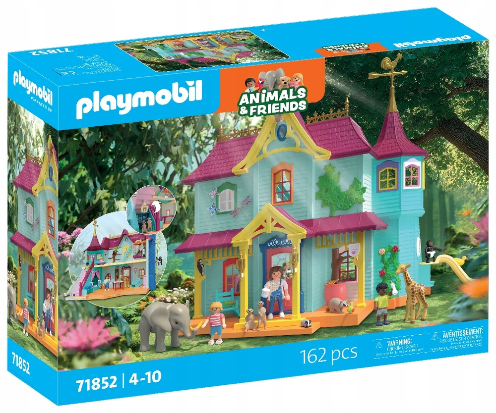 PLAYMOBIL - Gyvūnai ir draugai: Gyvūnų dvaras (71852)
