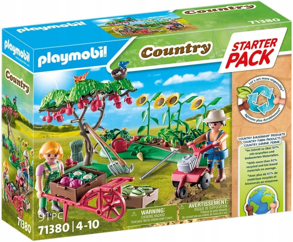 Konstruktorius Playmobil Starter Pack Vegetable Garden 71380