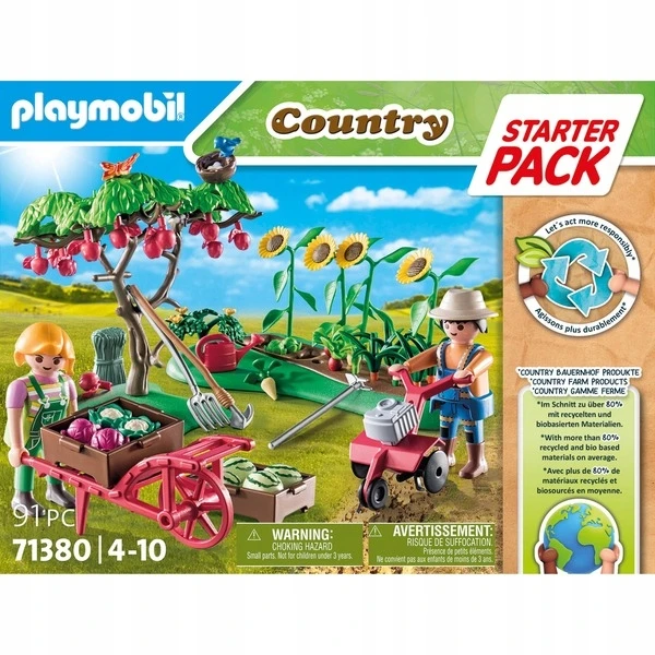 Konstruktorius Playmobil Starter Pack Vegetable Garden 71380