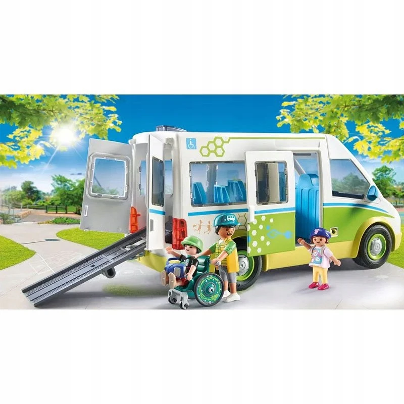 Konstruktorius Playmobil School Bus 71329, plastikas