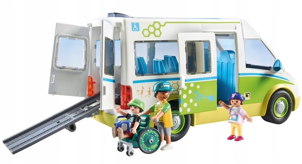 Konstruktorius Playmobil School Bus 71329, plastikas