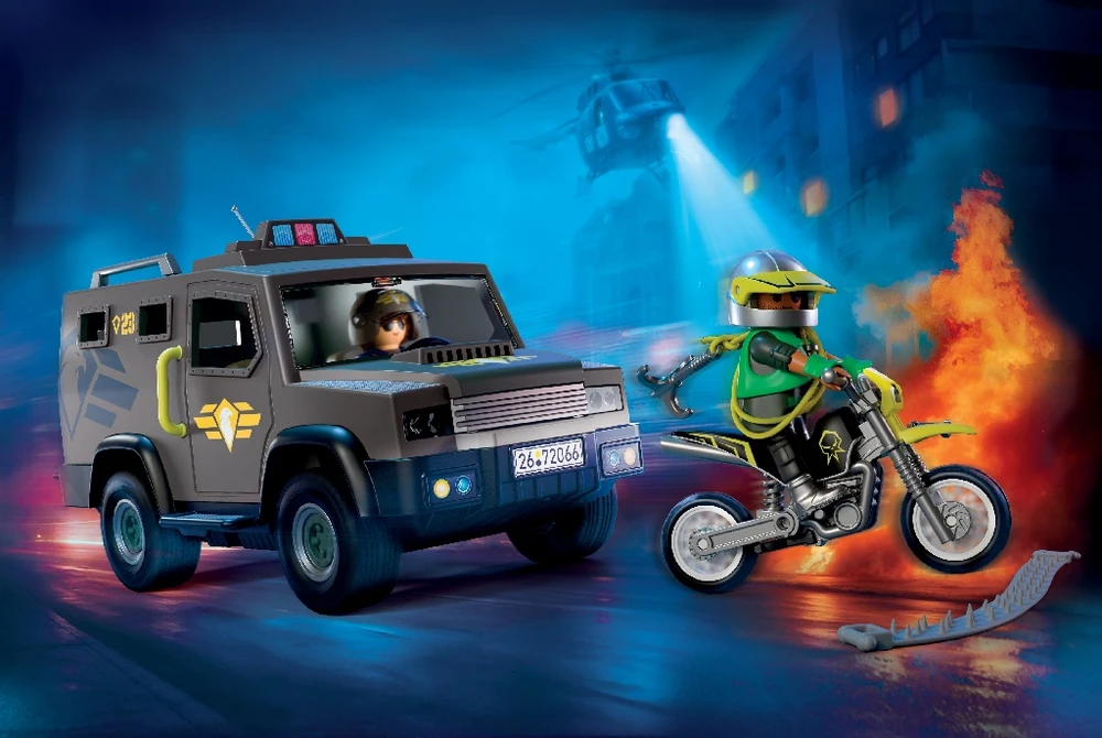 Konstruktorius Playmobil Tactical Police Unit (72066)