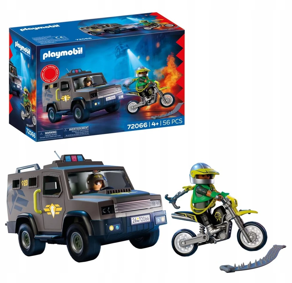 Konstruktorius Playmobil Tactical Police Unit (72066)