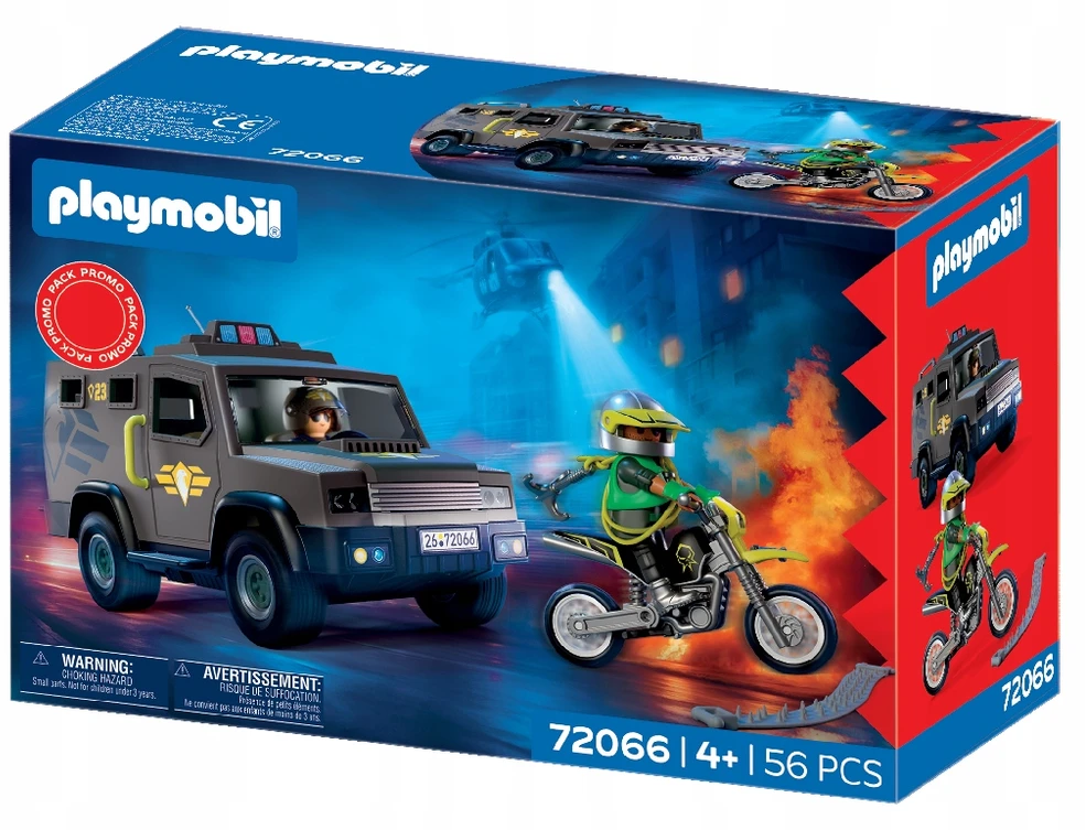 Konstruktorius Playmobil Tactical Police Unit (72066)