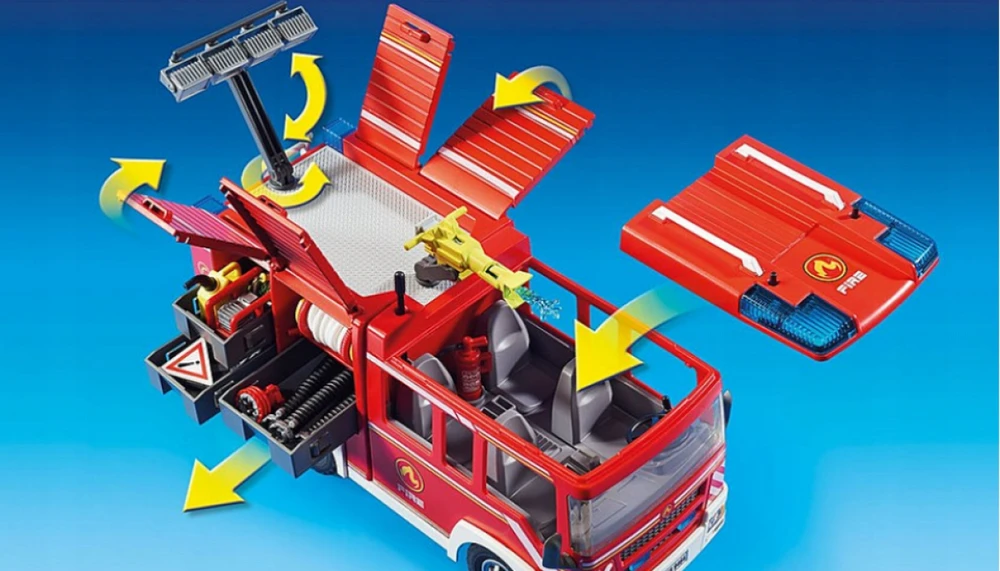 Playmobil City Action 9464 Važiuoklė ugniagesių gelbėtojas