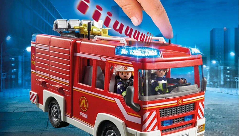 Playmobil City Action 9464 Važiuoklė ugniagesių gelbėtojas