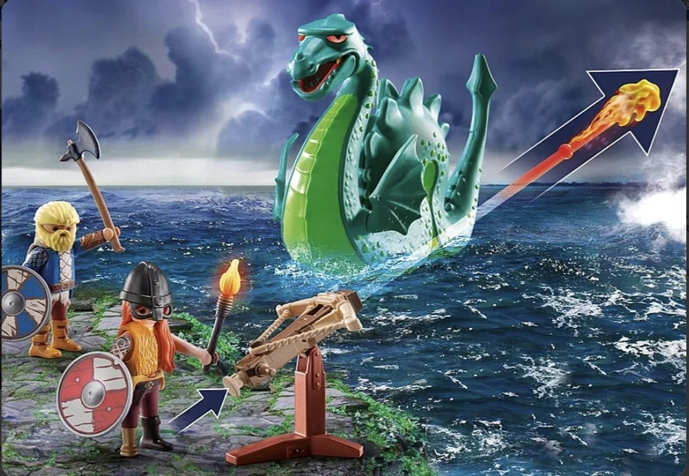 „Playmobil History 71830 Vikingų jūrų pabaisa“