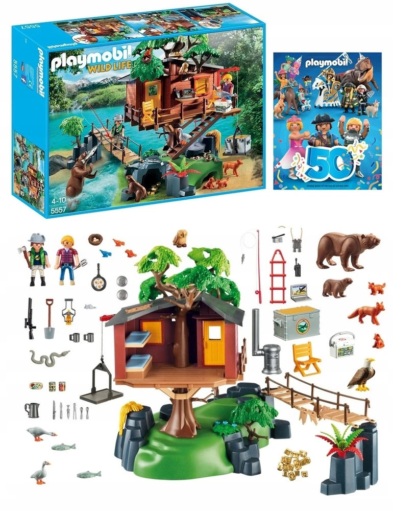 „Playmobil Wildlife“ 5557 namelio medyje nuotykis