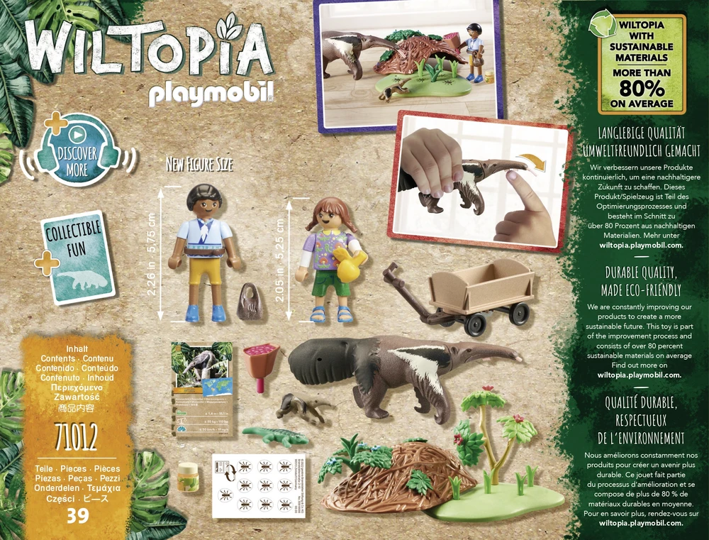 71012 PLAYMOBIL® Wiltopia, Skruzdėlės