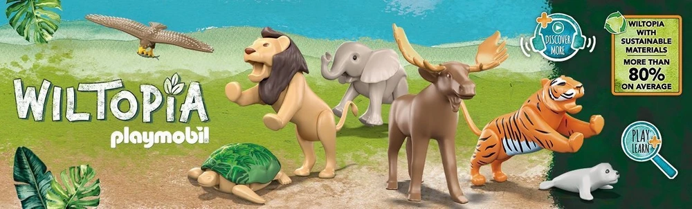 Playmobil Wiltopia 71293 Wiltopia - Z samochodem terenowym wśród lwów