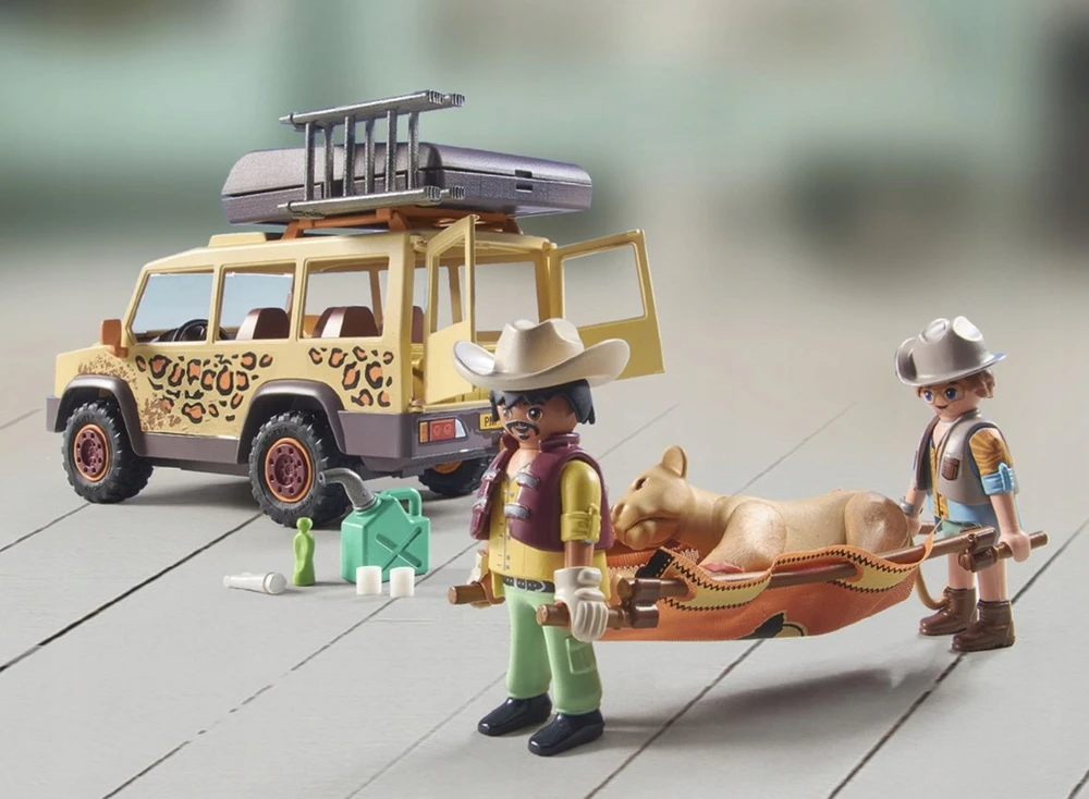 Playmobil Wiltopia 71293 Wiltopia - Z samochodem terenowym wśród lwów