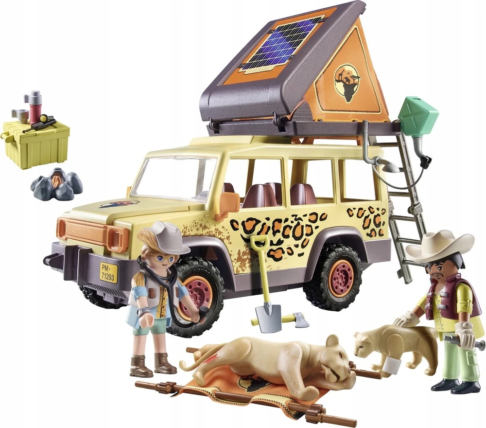 Playmobil Wiltopia 71293 Wiltopia - Z samochodem terenowym wśród lwów