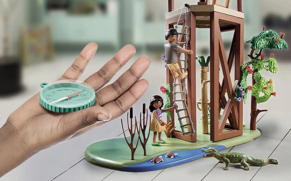 PLAYMOBIL Wiltopia tyrimų bokštas su kompasu 71008