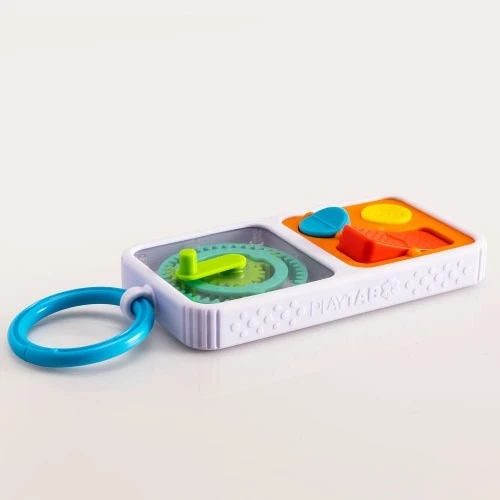 Dėlionė Fat Brain Toys PlayTab Go – kelioninis sensorinis žaislas
