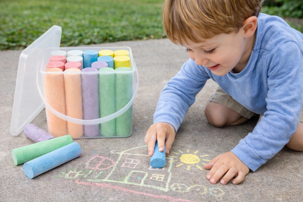 Playtive 20x XXL storio KELIŲ KREITA SPALVŲ MIŠINIO KIBIRE 10 cm