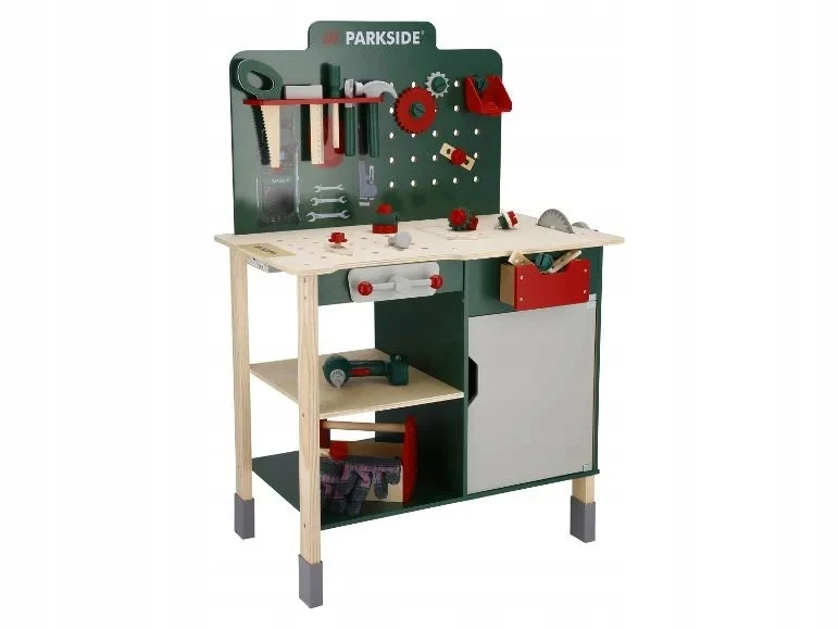 Playtive MEDINĖS SEMINARĖS VAIKAMS PARKO PRIEMONĖS GARSAI 74 vnt XXL