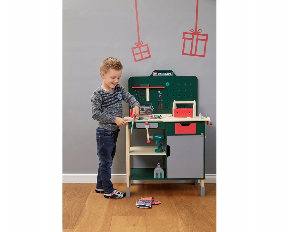 Playtive MEDINĖS SEMINARĖS VAIKAMS PARKO PRIEMONĖS GARSAI 74 vnt XXL