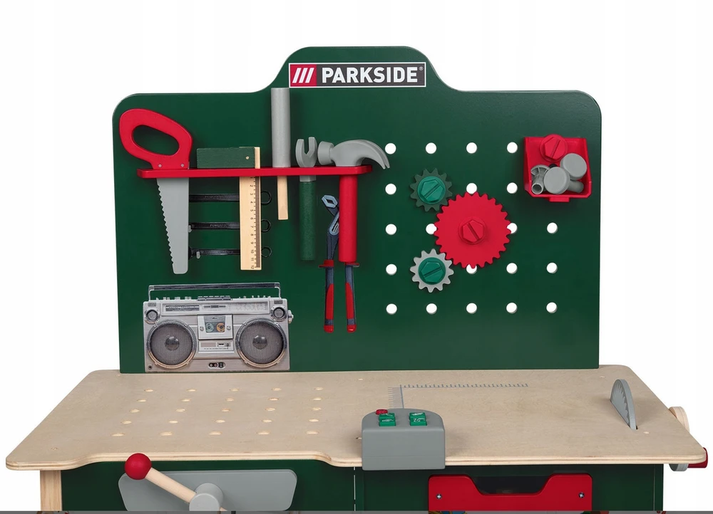 Playtive MEDINĖS SEMINARĖS VAIKAMS PARKO PRIEMONĖS GARSAI 74 vnt XXL