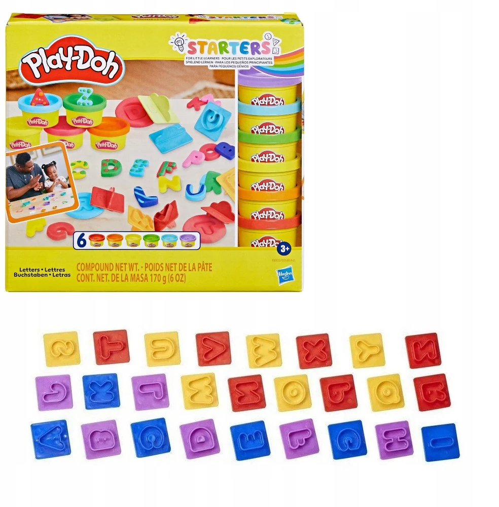 PLD žaidimų tešla su formelėmis E8532 6 Hasbro