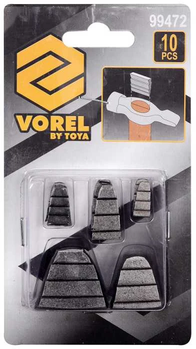 Vorel Toya Sa Poland Pleištai plaktukams | 10 vnt. (99472)