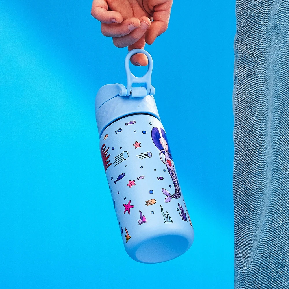 PLIENINIS IKIMOKYKLINIS BUTELIS VAIKAMS ION8 BUTELAS 0,4L 400 ml