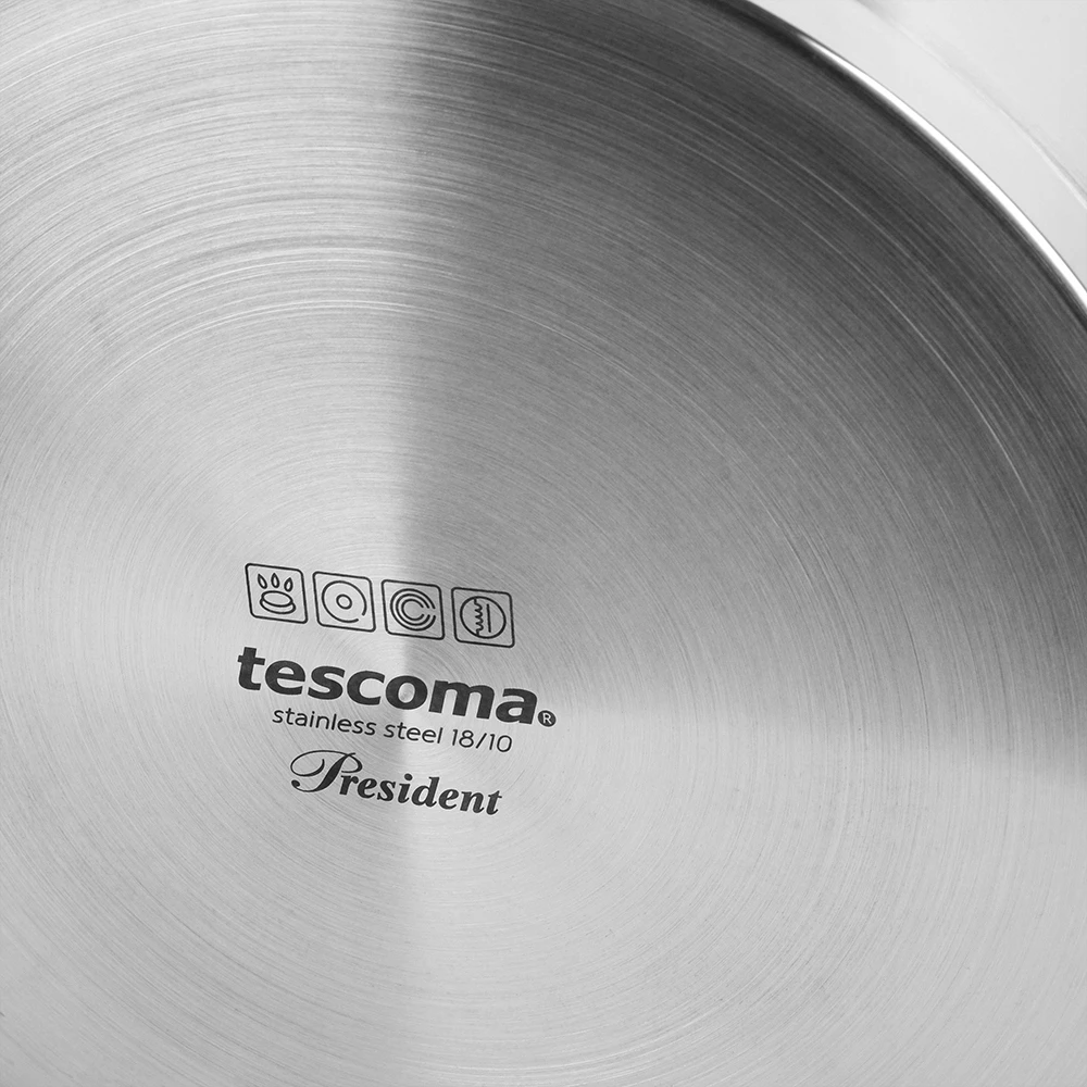 Plieninis indukcinis puodas su dangčiu košimui, aukštas TESCOMA 4 l K3