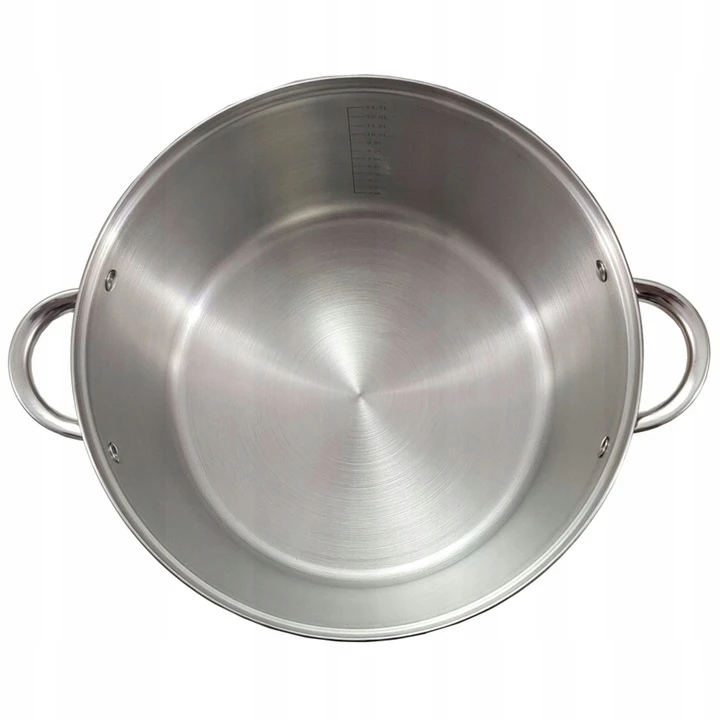 PLIENINIS PUODAS 1L 14CM HOFFNER DUJŲ INDUKCIJA