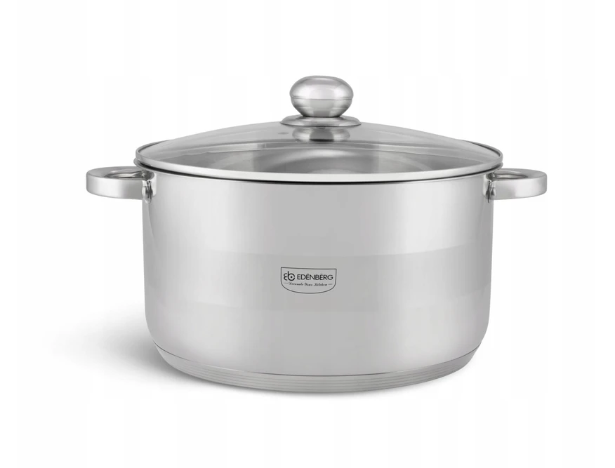 PLIENINIS PUODAS EDENBERG 28 cm 9,5 L INDUKCINIS