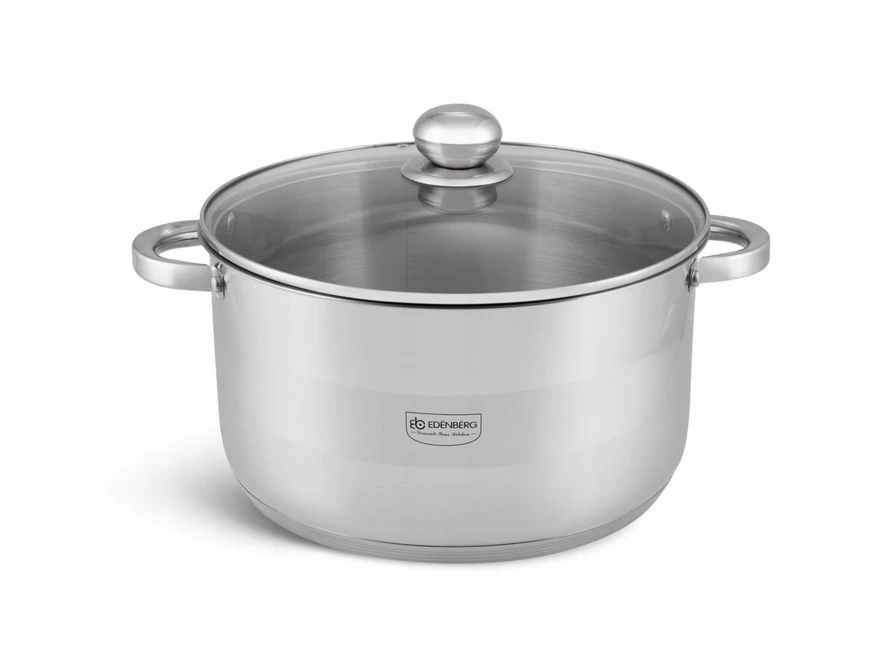 PLIENINIS PUODAS EDENBERG 28 cm 9,5 L INDUKCINIS