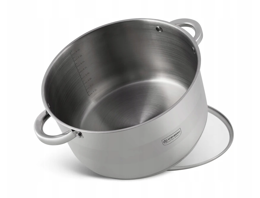 PLIENINIS PUODAS EDENBERG 28 cm 9,5 L INDUKCINIS