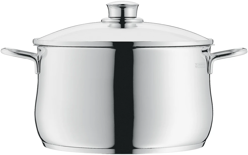 PLIENINIS PUODAS SU DANČIU WMF DIADEM PLUS 24 CM 6,5L NERŪDijantis PLIENAS 18/10