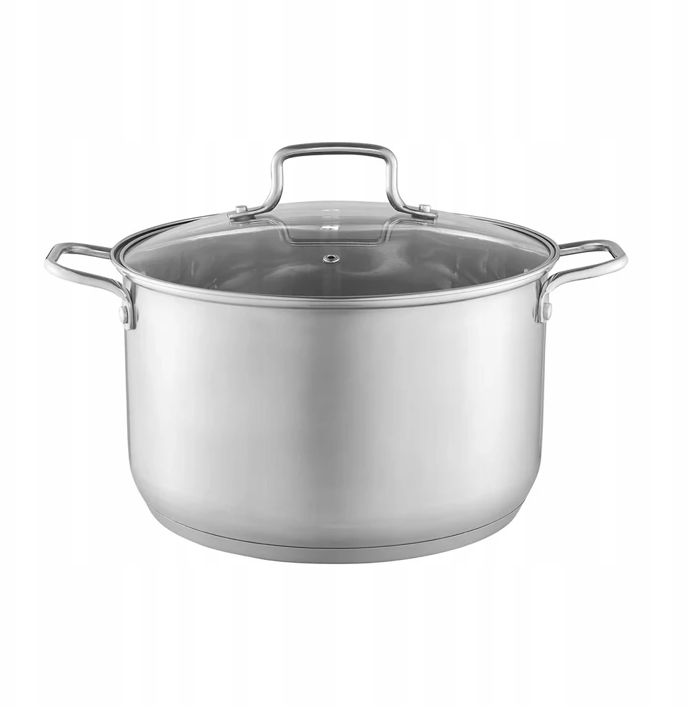 Plieninis puodas su dangteliu Hugo Plus 24 cm AMBITION 44486