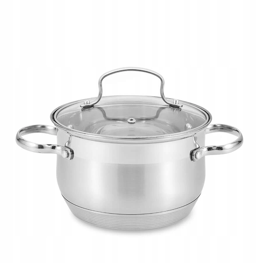 Plieninis puodas su dangteliu, indukcinis, 16cm, 2,1l | Maestro MR-3512-16