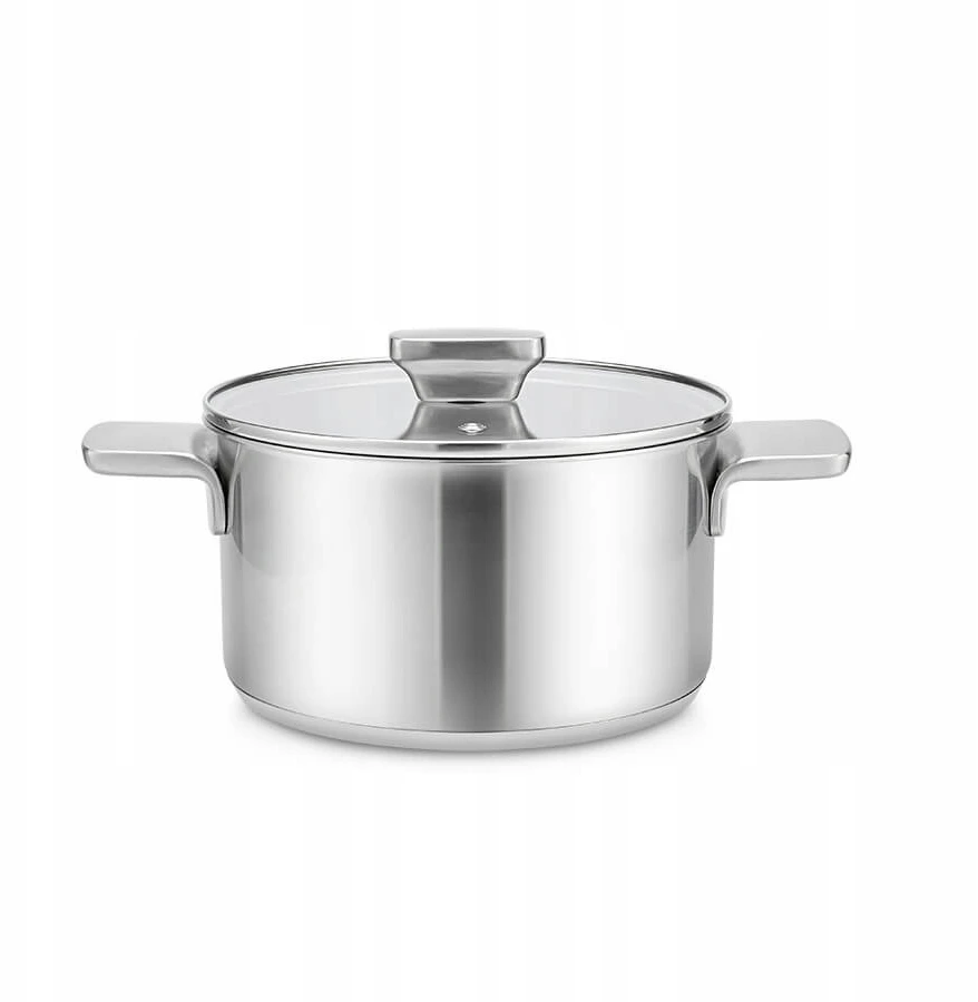Plieninis puodas su dangteliu, indukcinis, 24cm, 5,7l | Maestro MR-3521-24