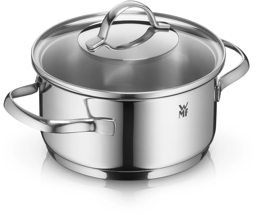 Plieninis puodas su dangteliu WMF Provence Plus 16 cm 1,4l maža indukcija