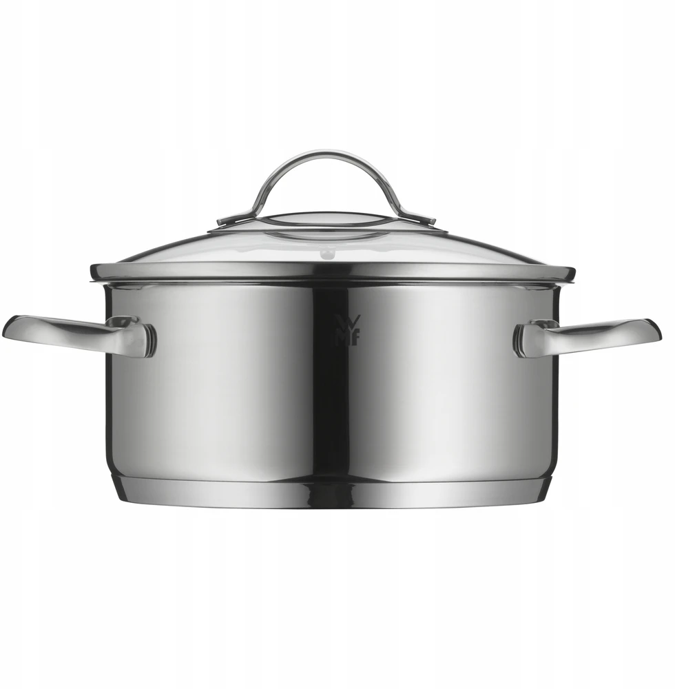 Plieninis puodas su dangteliu, žemas, platus WMF Provence Plus 24cm 4,1l